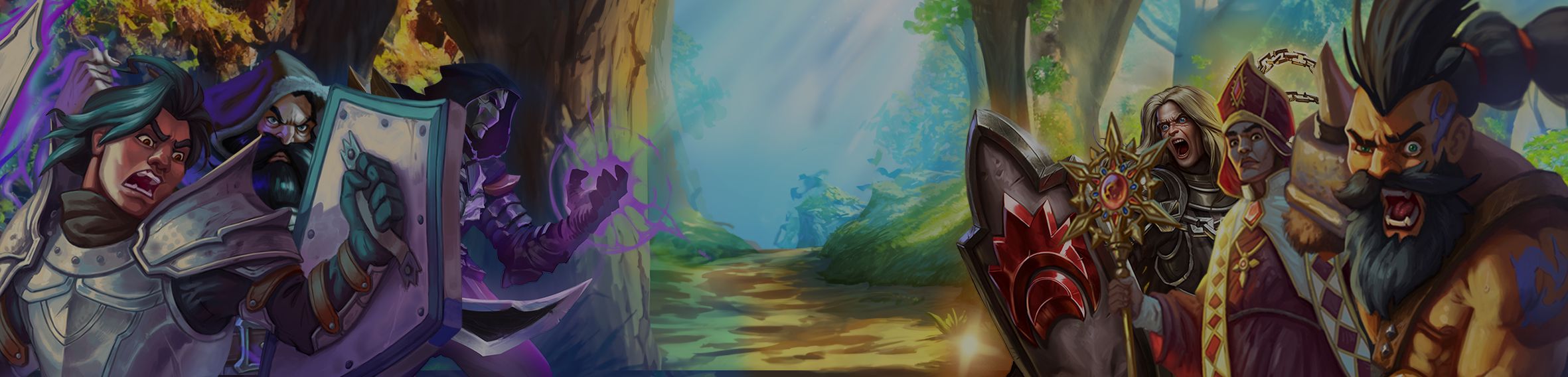 Warrior Mage Fighting